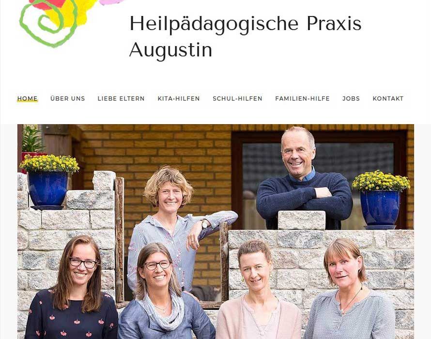 Wordpress Webdesign Referenz: Homepages für Heilpädagogische Praxis in Dersau