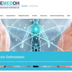 Wordpress Webdesign Referenz: Homepage f&uuml;r BEMEDOH GmbH